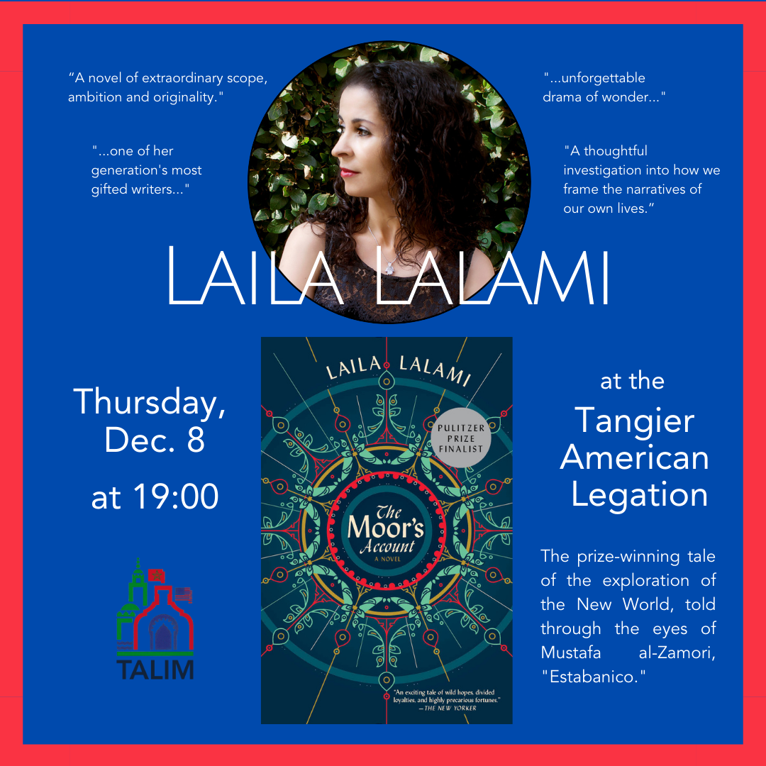 Laila Lalami talk poster
